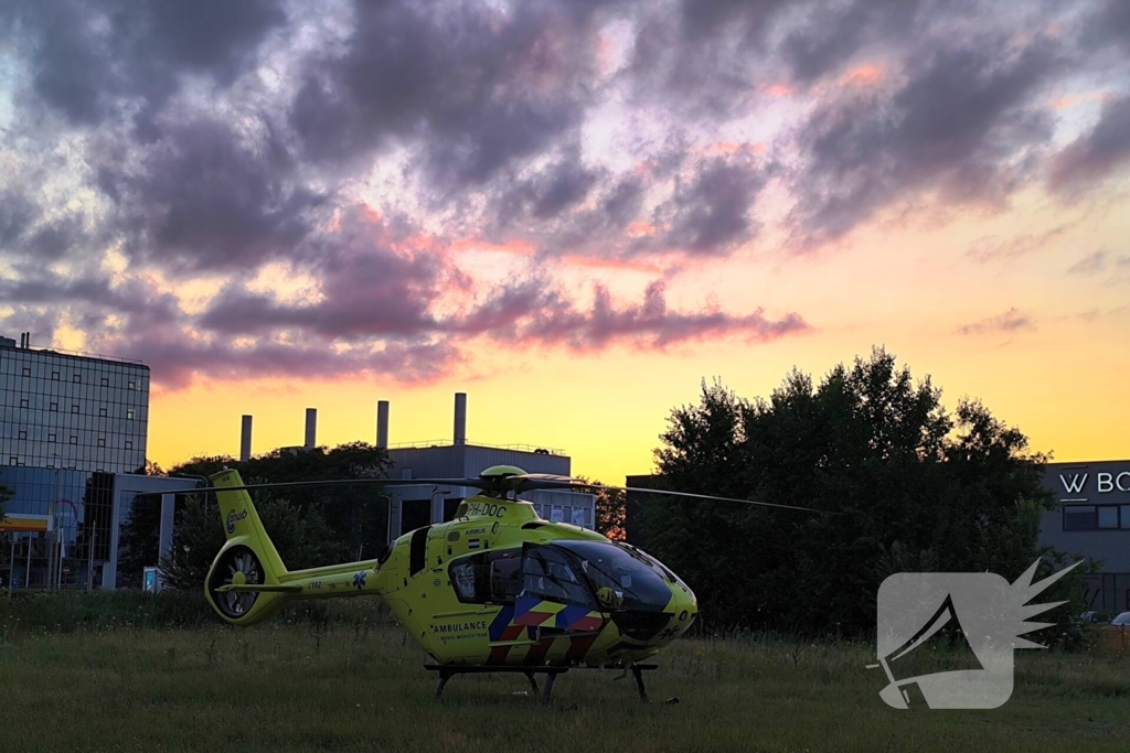 Traumateam geland voor medische noodsituatie