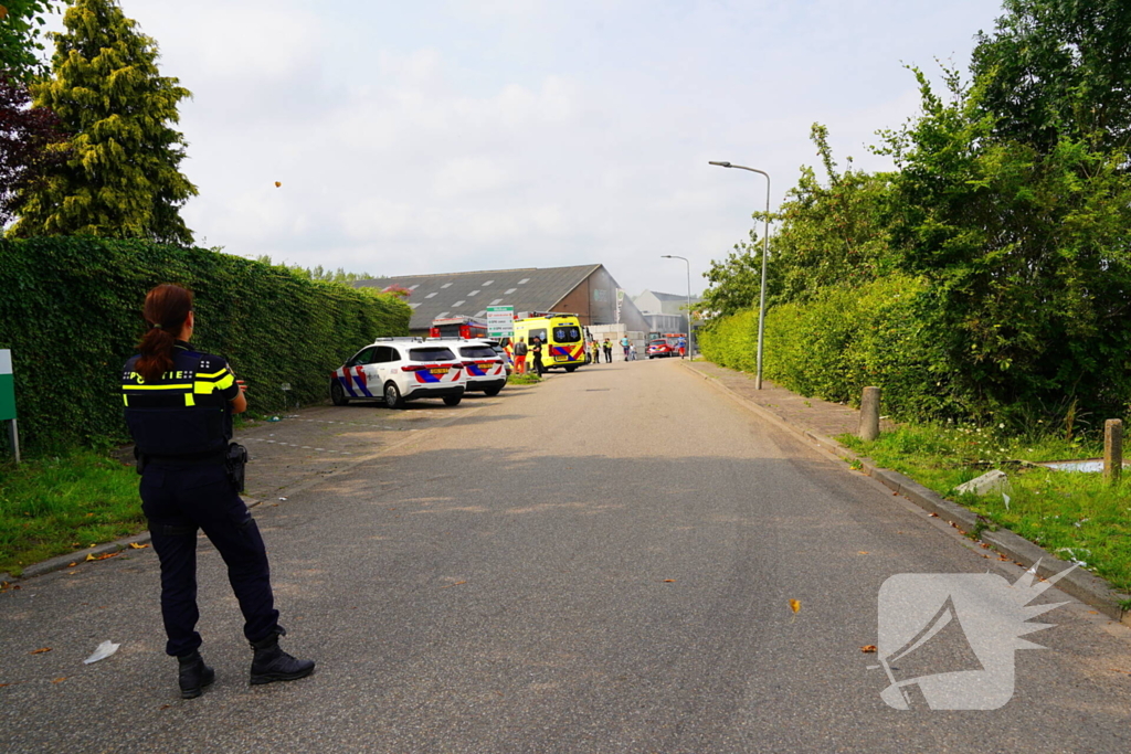 Brand in recyclinghal