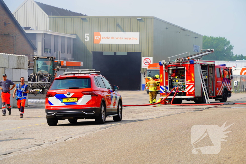 Brand in recyclinghal