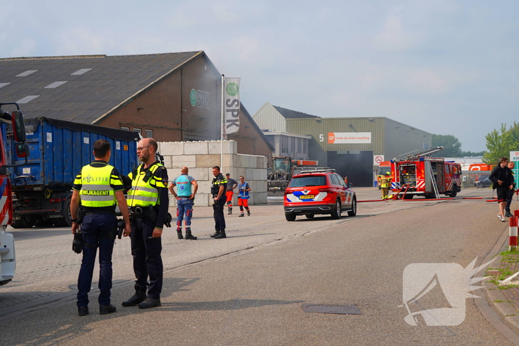 Brand in recyclinghal