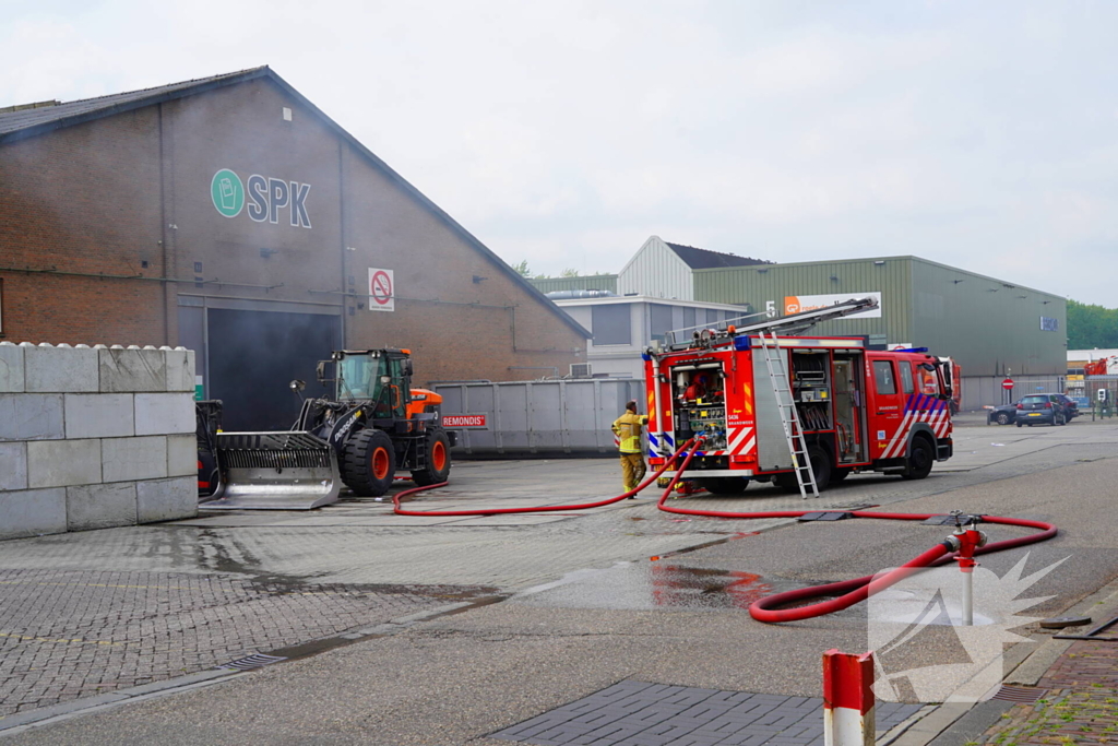 Brand in recyclinghal