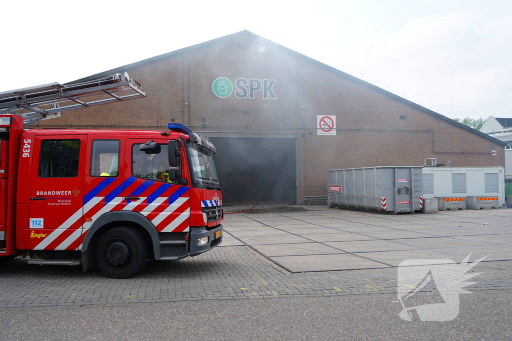 Brand in recyclinghal