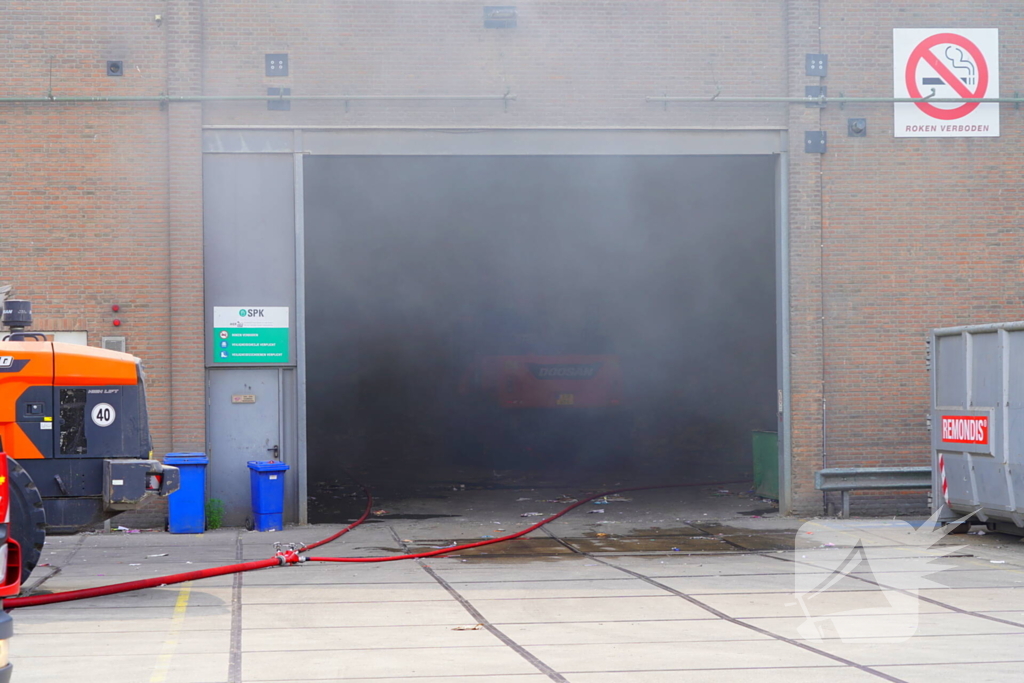 Brand in recyclinghal