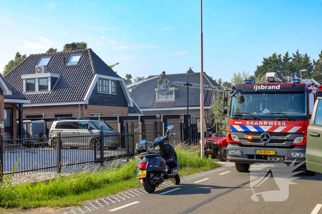 Woningbrand leidt tot grote inzet van hulpdiensten