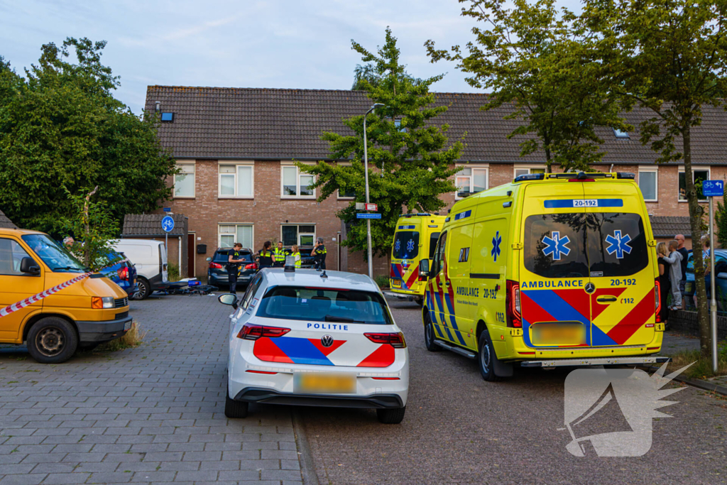 Crossmotorrijder vlucht en laat zwaargewonde fietser achter tijdens achtervolging