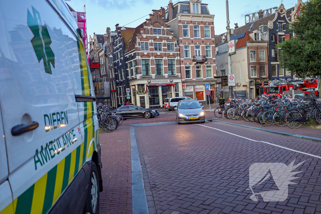 Explosie in koffieshop leidt tot brand