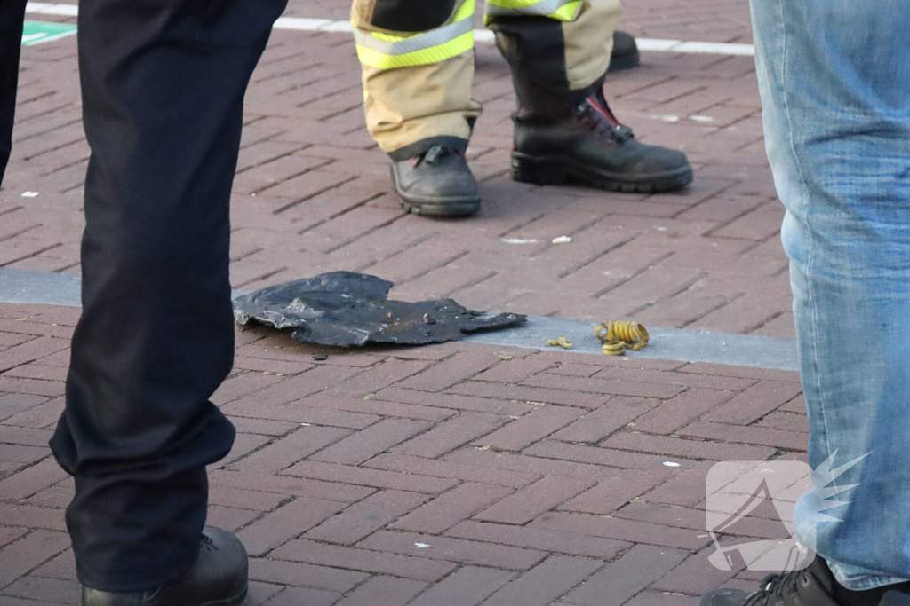 Explosie in koffieshop leidt tot brand