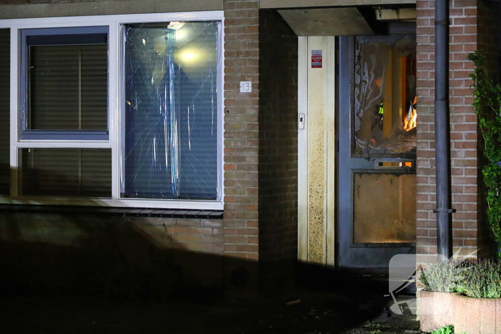 Explosie beschadigt woning