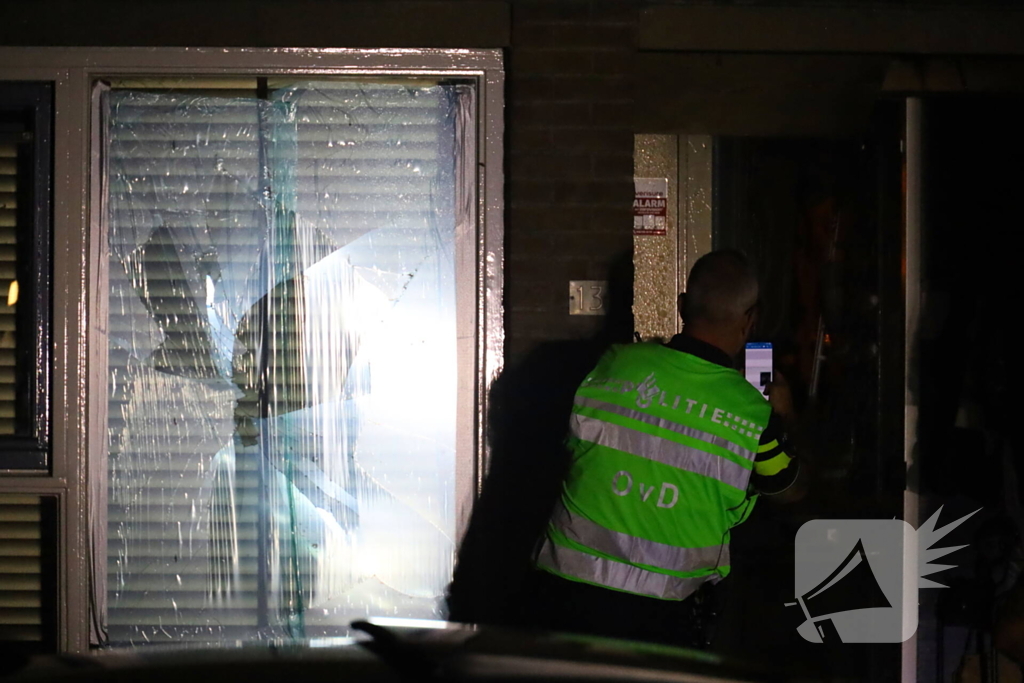 Explosie beschadigt woning