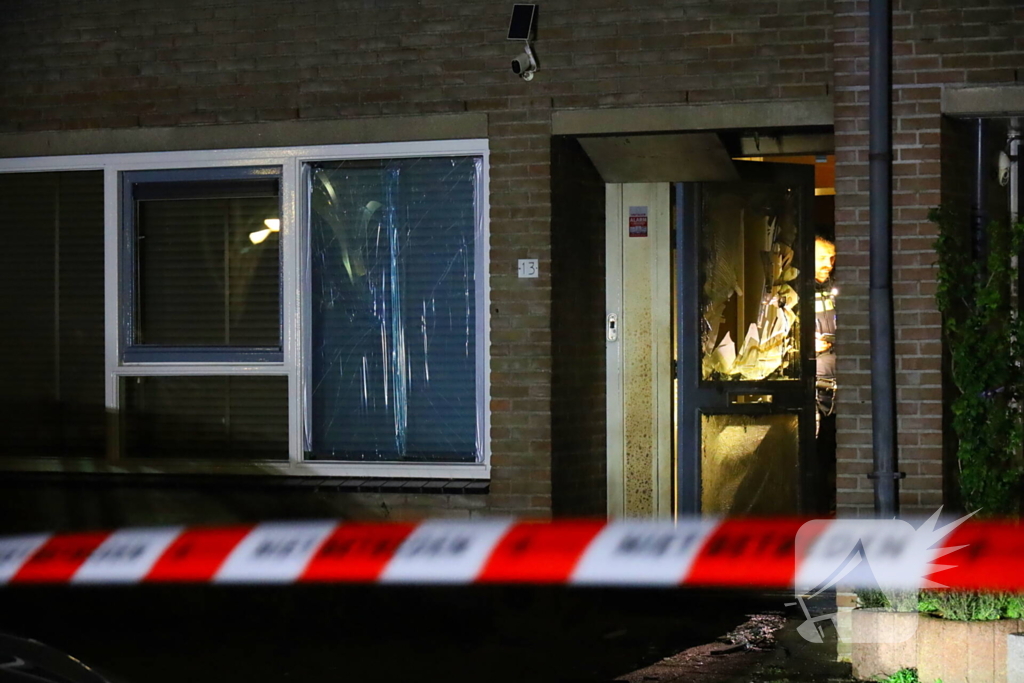 Explosie beschadigt woning