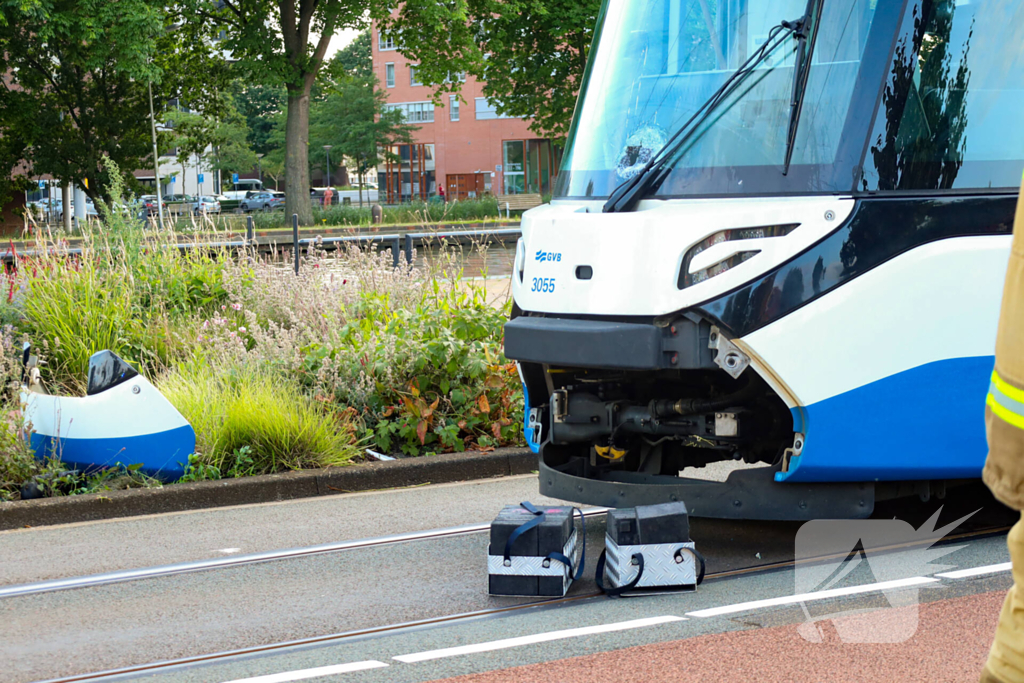 Grote inzet hulpdiensten bij ongeval met tram en fiets