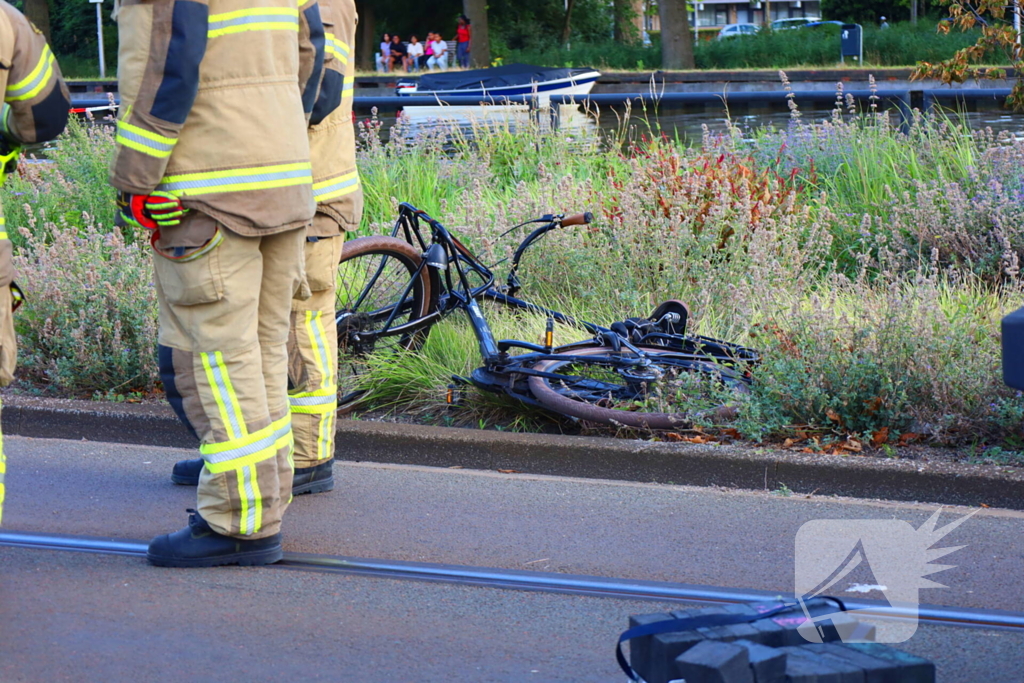 Grote inzet hulpdiensten bij ongeval met tram en fiets