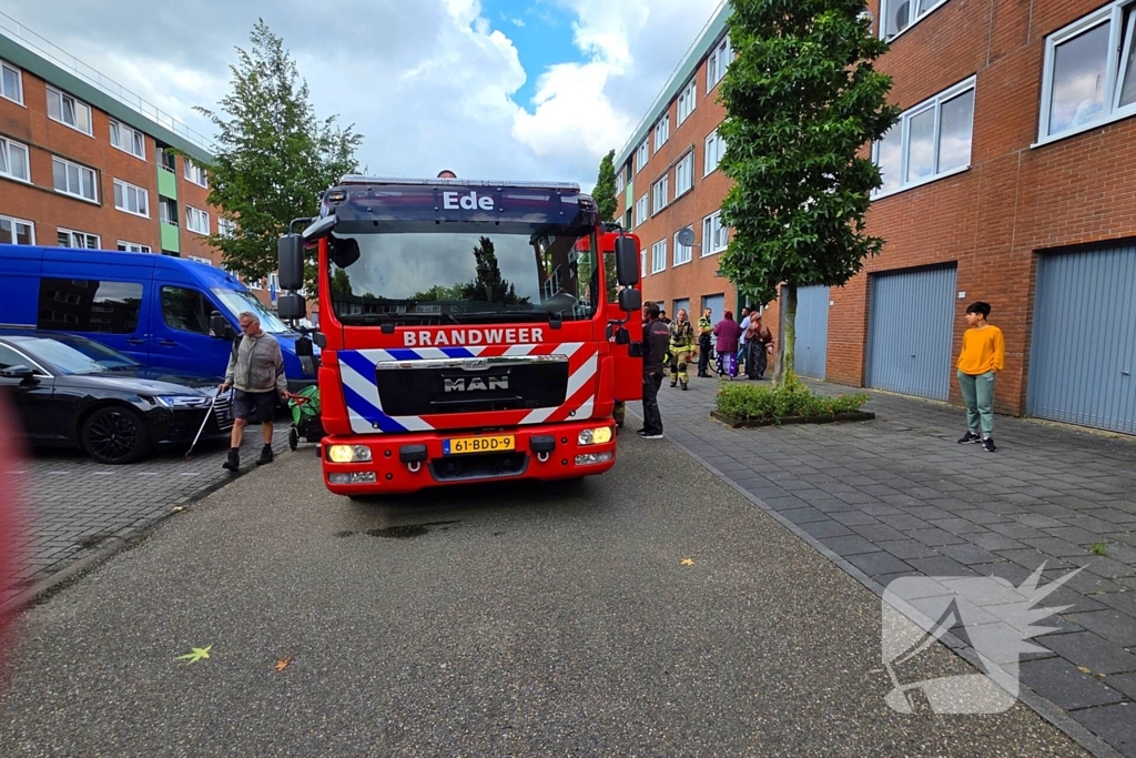 Woningbrand door vergeten pan op het vuur