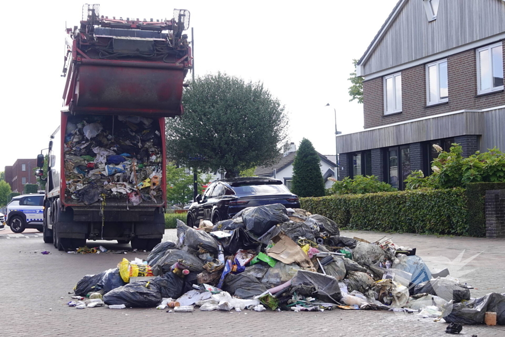 Accu veroorzaakte brand in lading