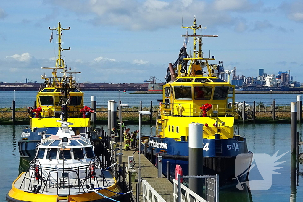 Generatorbrand op patrouillevaartuig