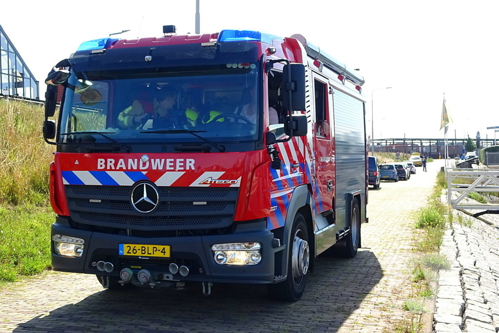 Generatorbrand op patrouillevaartuig