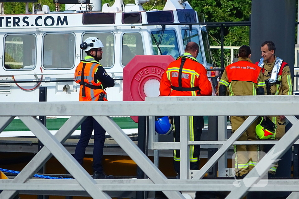 Generatorbrand op patrouillevaartuig