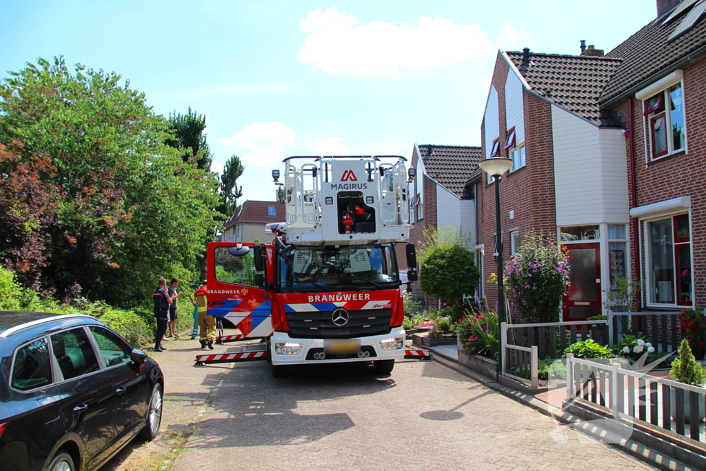 Dierenambulance in actie voor vastzittende kat