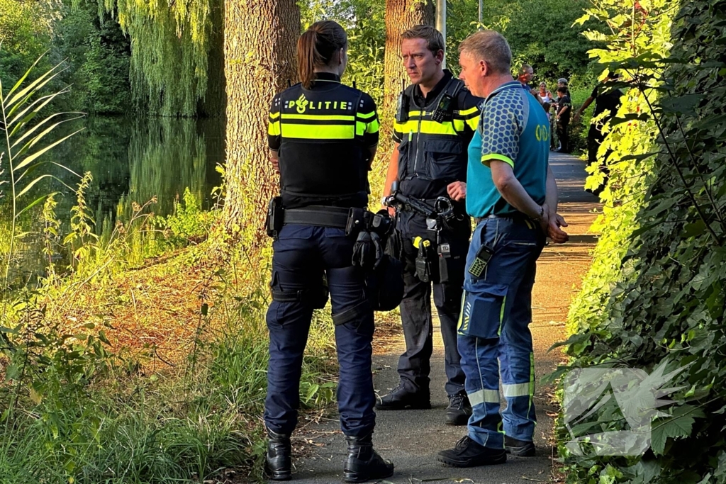 Grote hulpactie na melding over waterincident