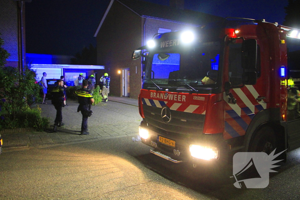 Veel rookontwikkeling in woning door vergeten pan op fornuis