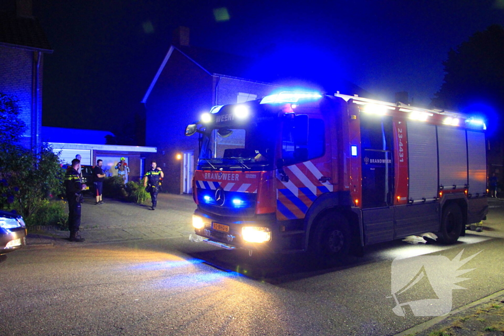 Veel rookontwikkeling in woning door vergeten pan op fornuis