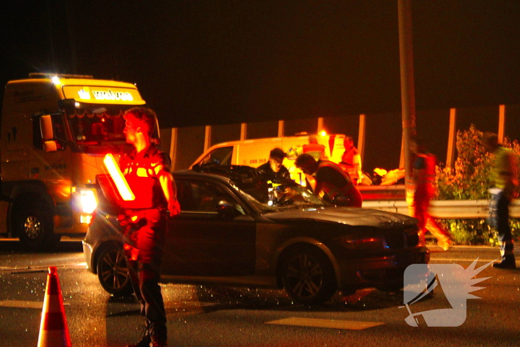 Loslopende koe zorgt voor ongeval op snelweg
