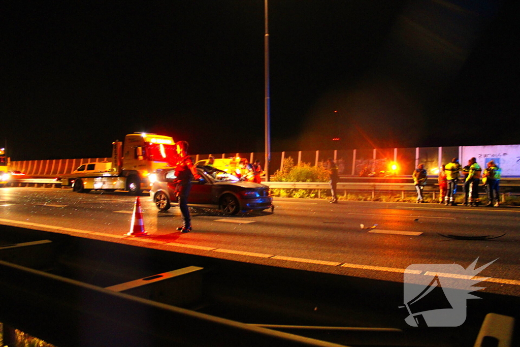 Loslopende koe zorgt voor ongeval op snelweg
