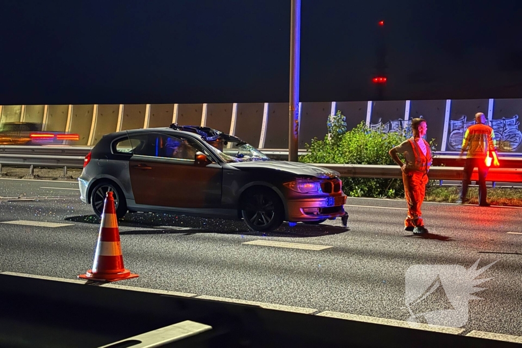 Loslopende koe zorgt voor ongeval op snelweg