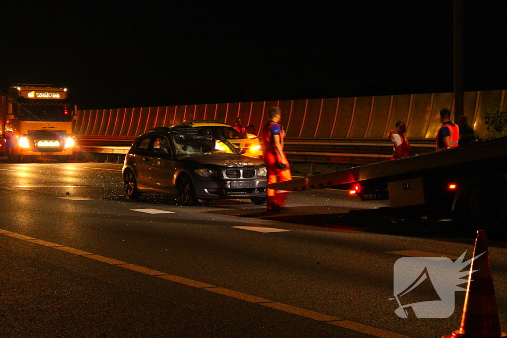 Loslopende koe zorgt voor ongeval op snelweg