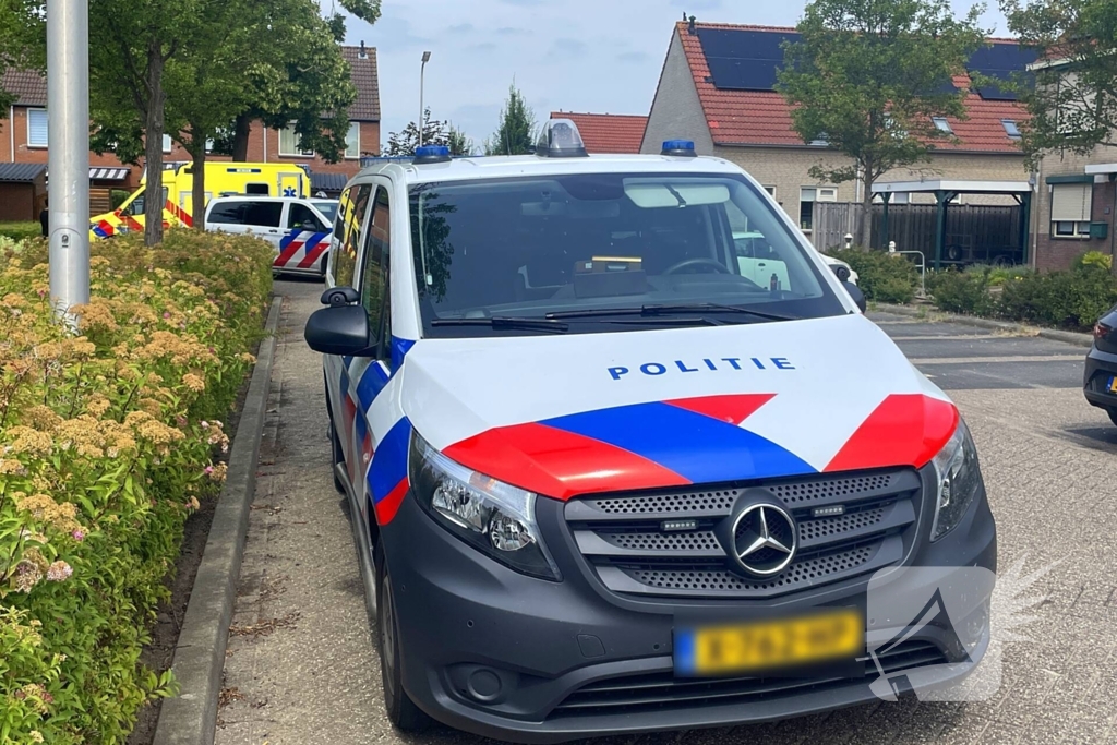 Traumahelikopter landt in woonwijk
