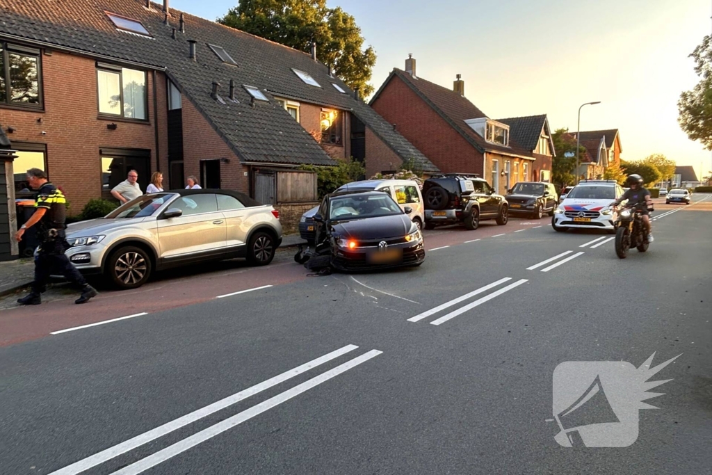 Auto total-loss na botsing