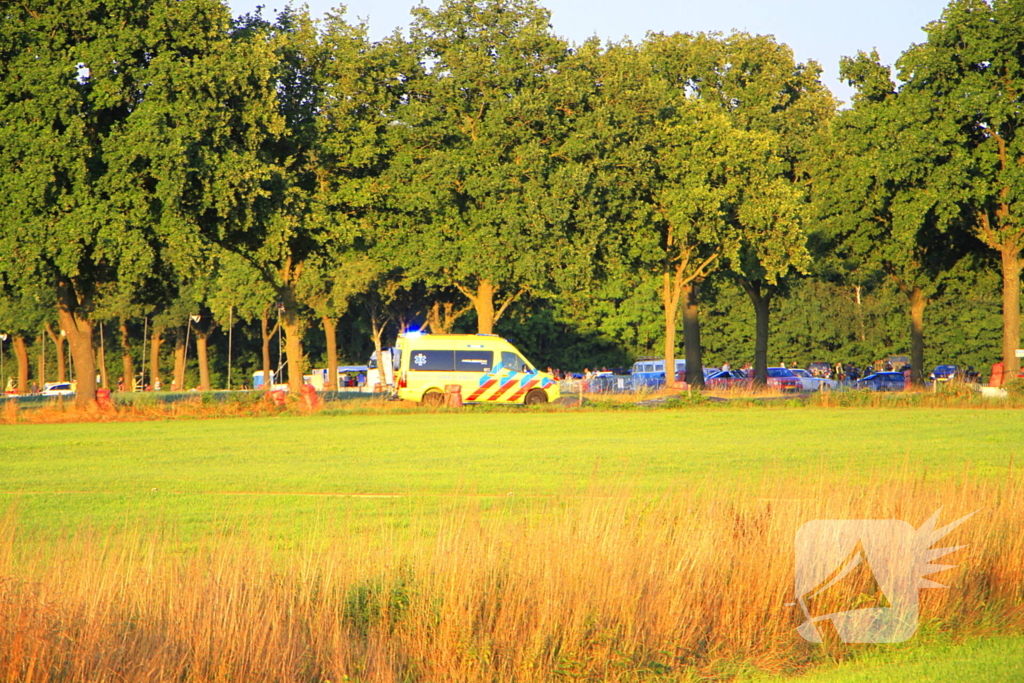 Traumateam ingezet bij ongeval met motorrijder