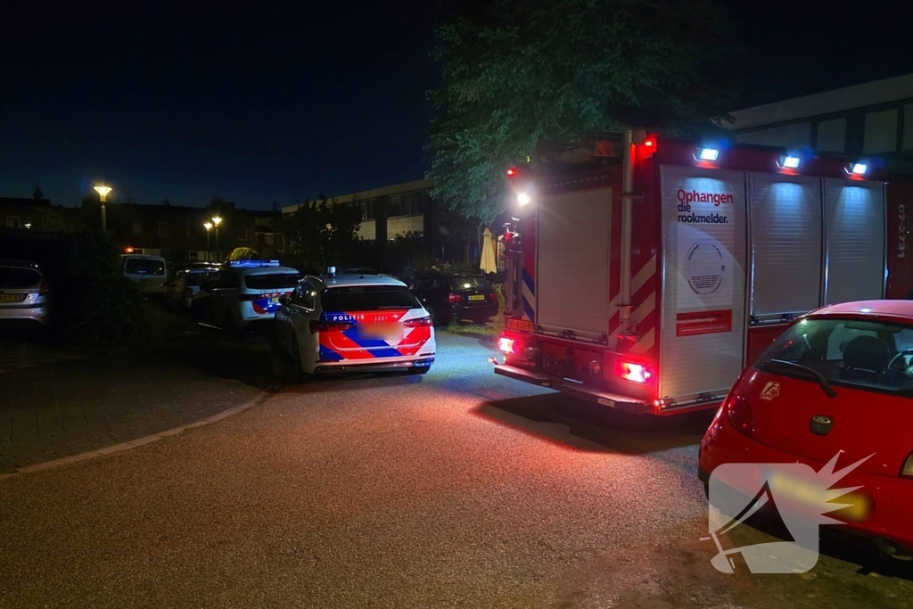 Brandweer opent garagebox na melding van ruzie