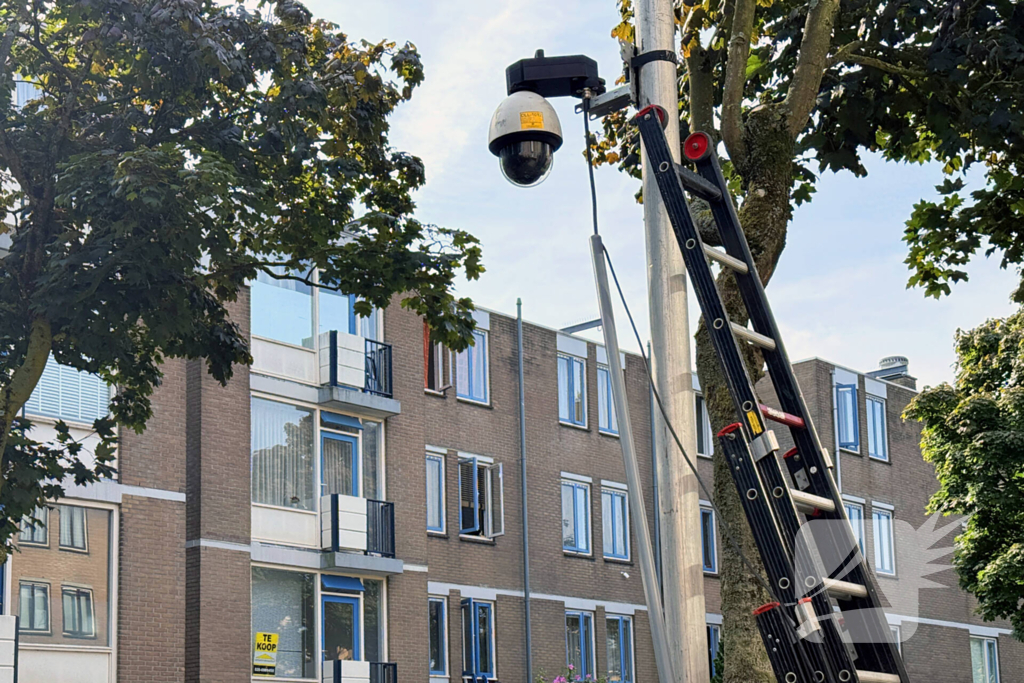 Gemeente plaatst bewakingscamera na explosie