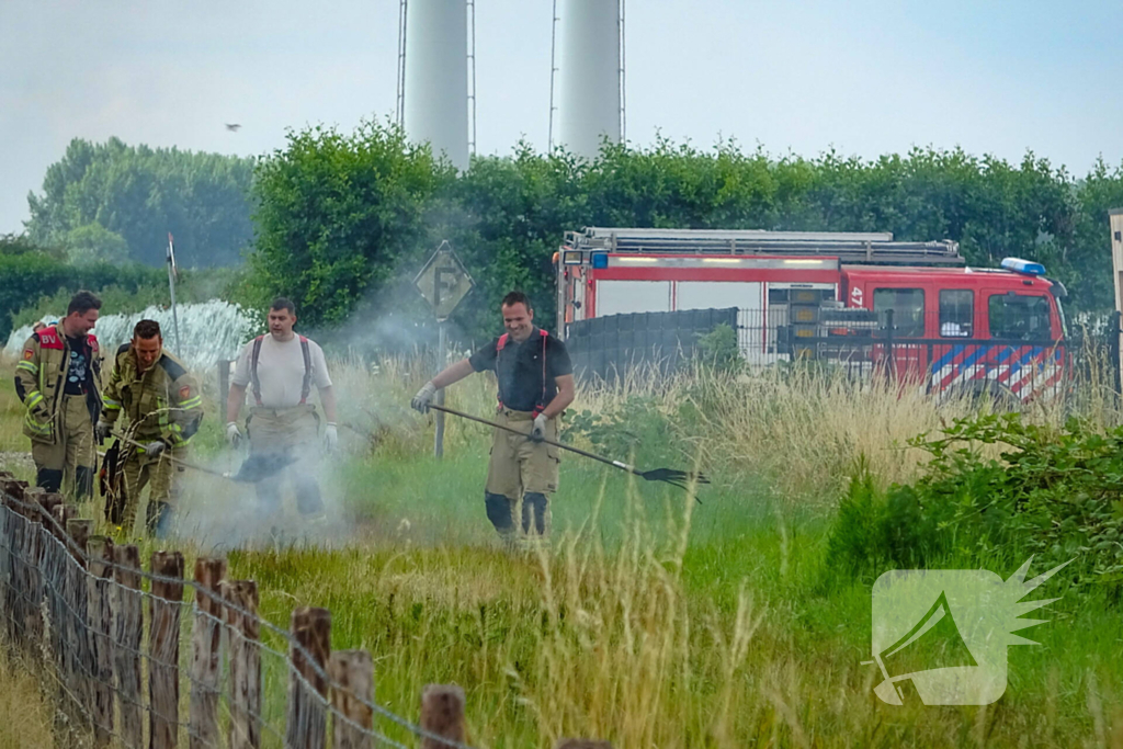 Stoomtrein veroorzaakt meerdere bermbrand in één week