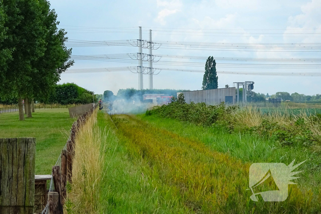 Stoomtrein veroorzaakt meerdere bermbrand in één week
