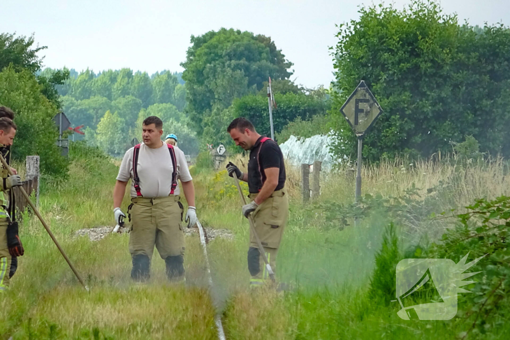 Stoomtrein veroorzaakt meerdere bermbrand in één week