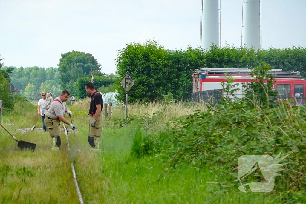 Stoomtrein veroorzaakt meerdere bermbrand in één week