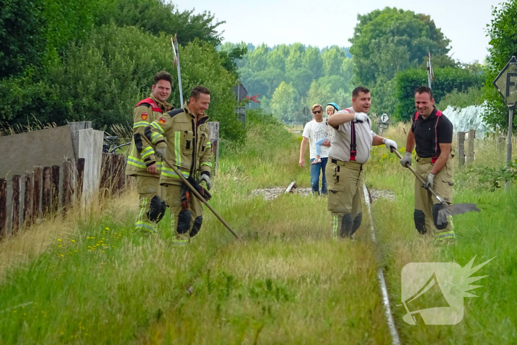 Stoomtrein veroorzaakt meerdere bermbrand in één week