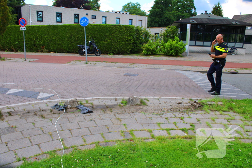 Fikse ravage na eenzijdig ongeval