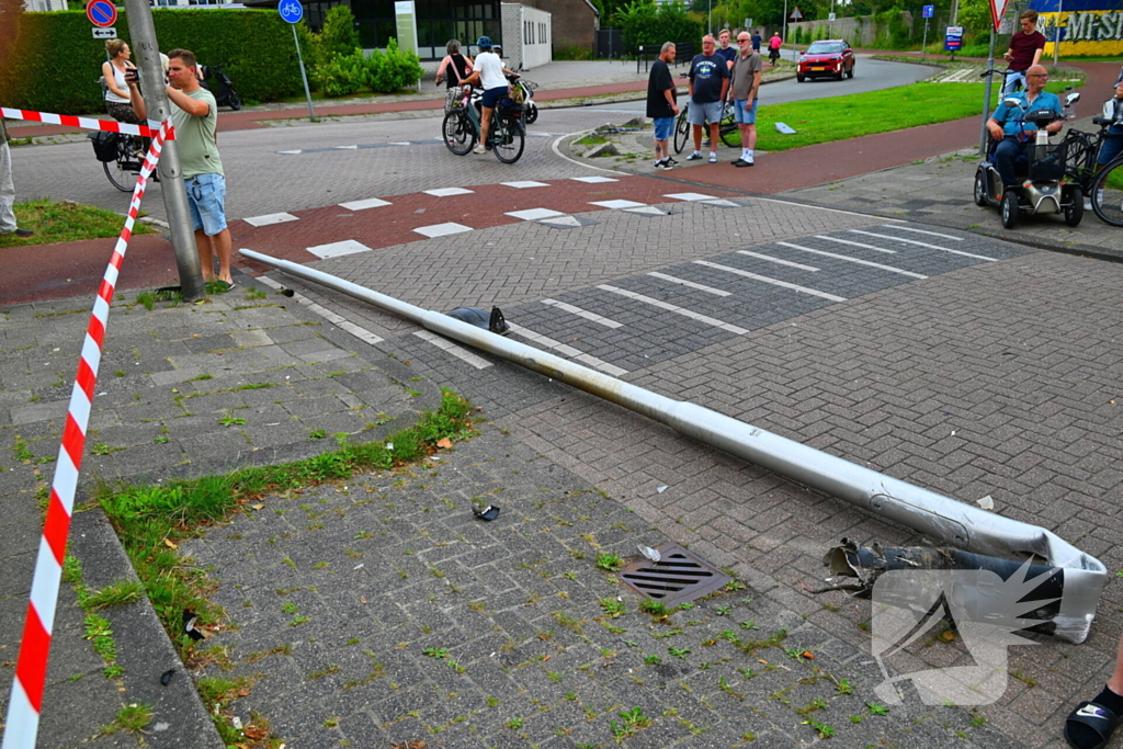 Fikse ravage na eenzijdig ongeval