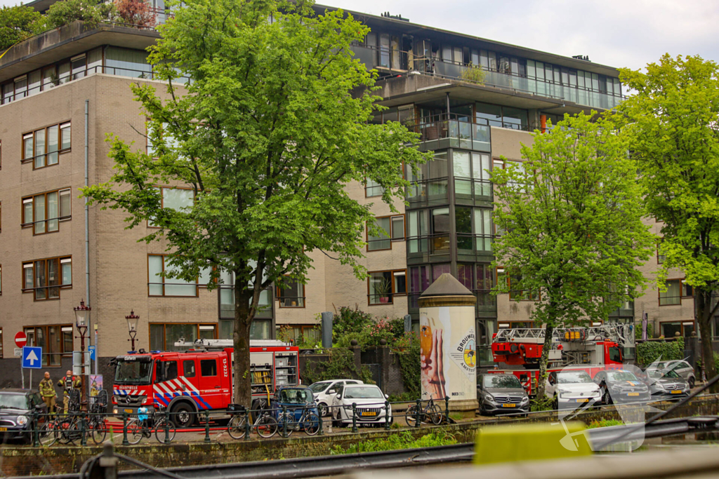 Grote brand in appartementencomplex levert rookoverlast op