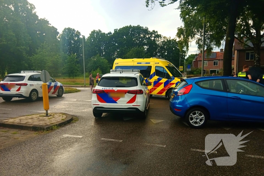Veel schade bij aanrijding tussen twee voertuigen