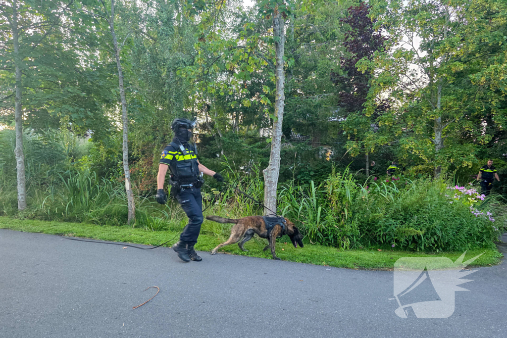 Grote zoekactie na glasgerinkel bij woning