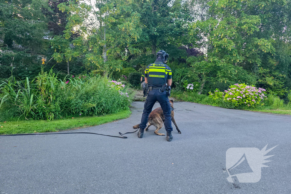Grote zoekactie na glasgerinkel bij woning
