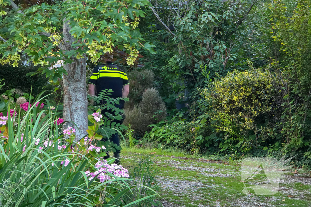Grote zoekactie na glasgerinkel bij woning
