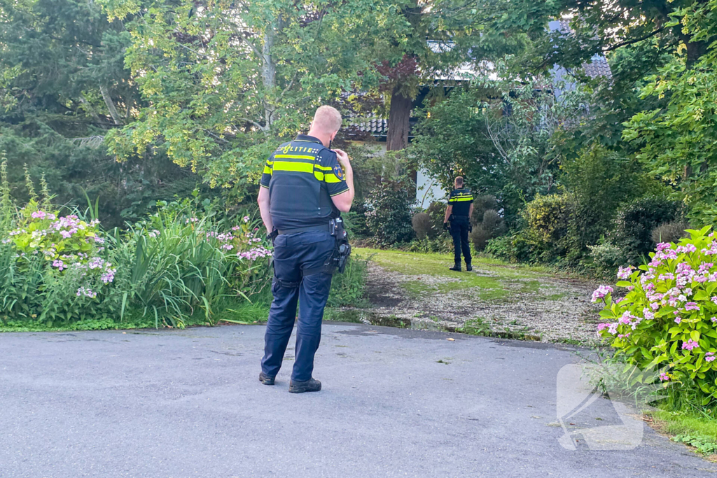 Grote zoekactie na glasgerinkel bij woning