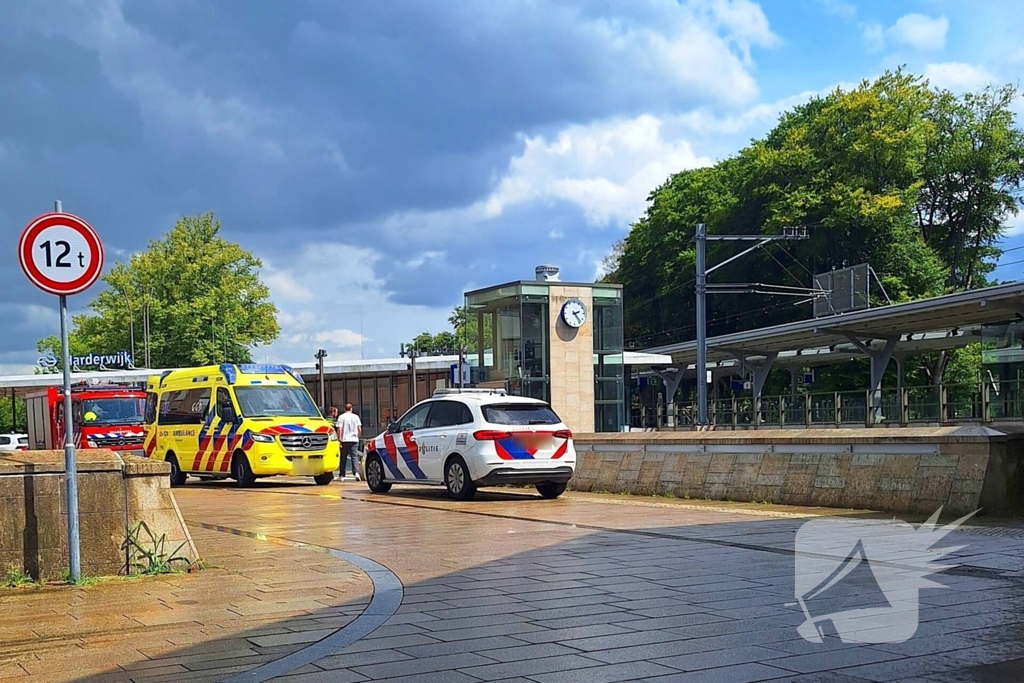 Aanrijding met trein en persoon