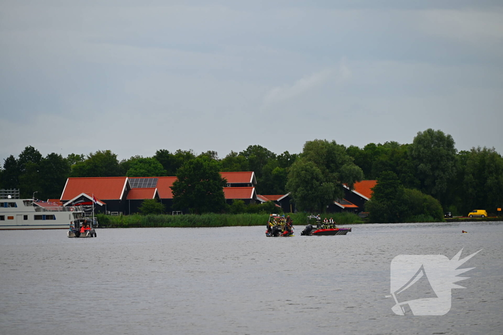 Diverse teams ingezet bij waterongeval