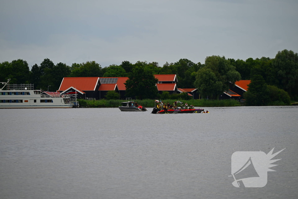 Diverse teams ingezet bij waterongeval